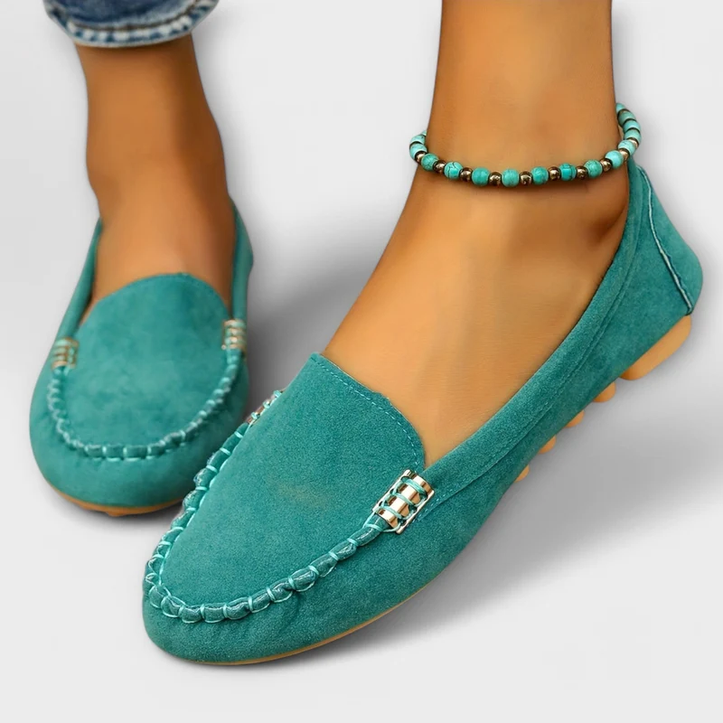 Laura – Damen-Loafer aus Wildleder