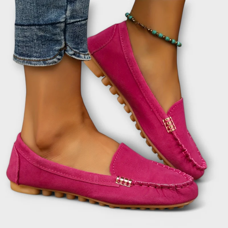 Laura – Damen-Loafer aus Wildleder