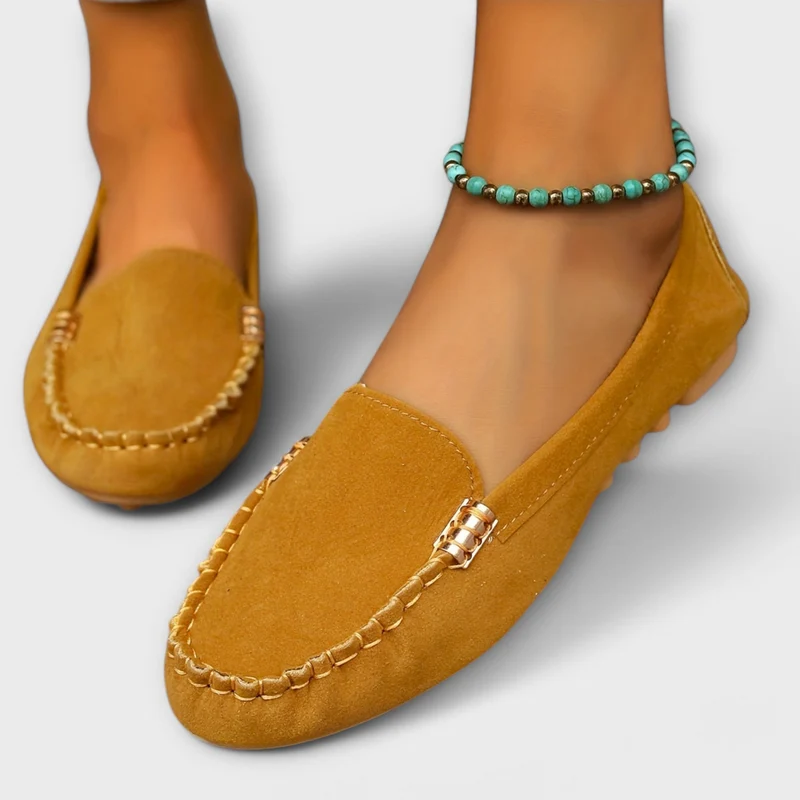 Laura – Damen-Loafer aus Wildleder