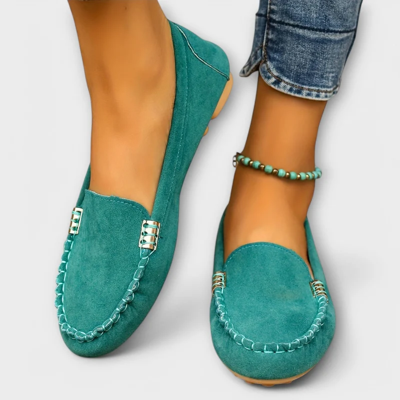 Laura – Damen-Loafer aus Wildleder