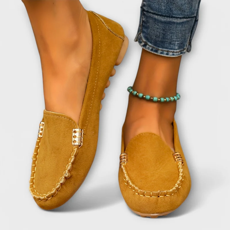 Laura – Damen-Loafer aus Wildleder