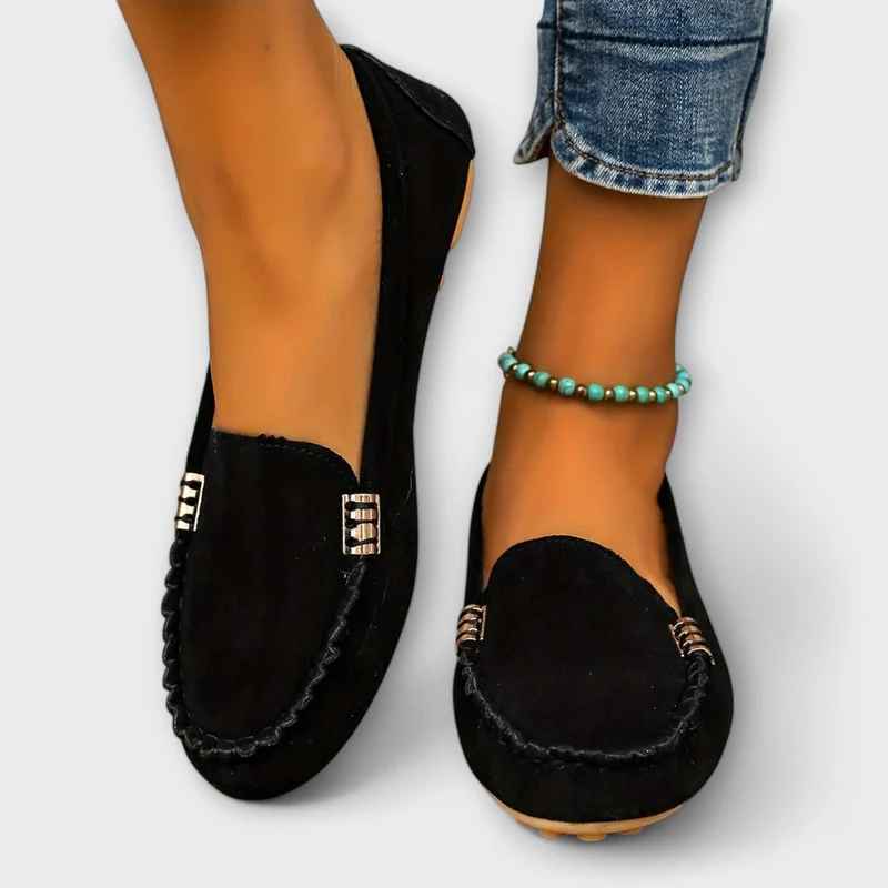 Laura – Damen-Loafer aus Wildleder