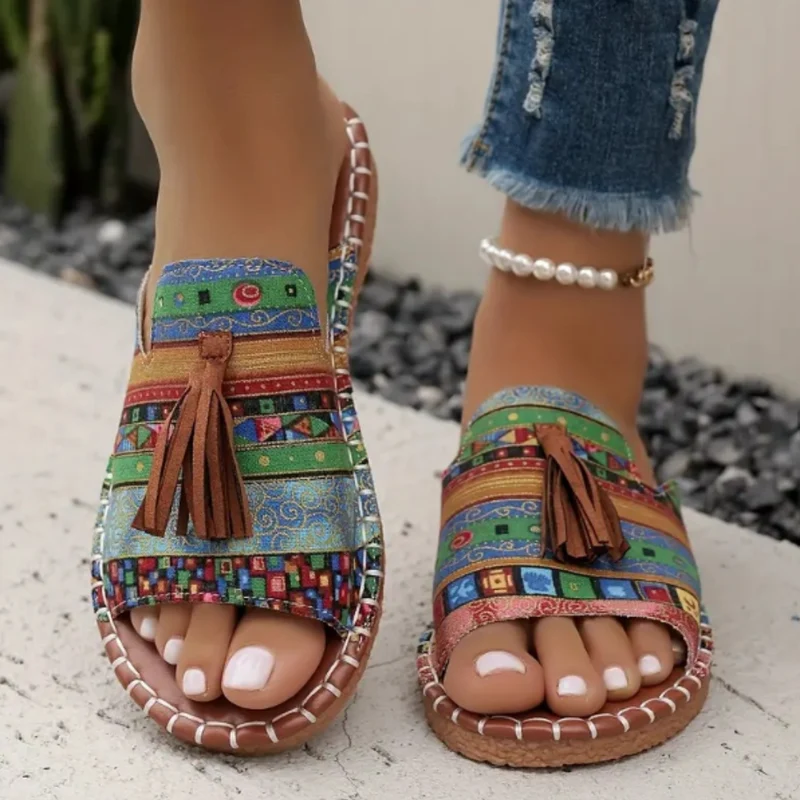 Sabine – Stilvolle Slipper-Sandalen für Damen