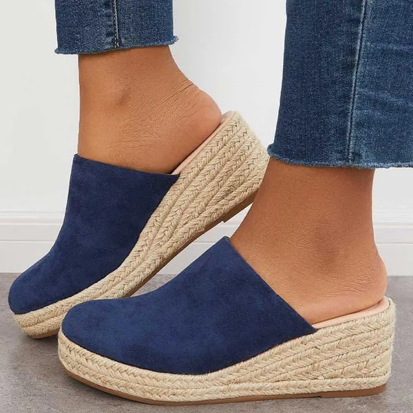 Ingrid – Espadrille-Pantoletten für Damen