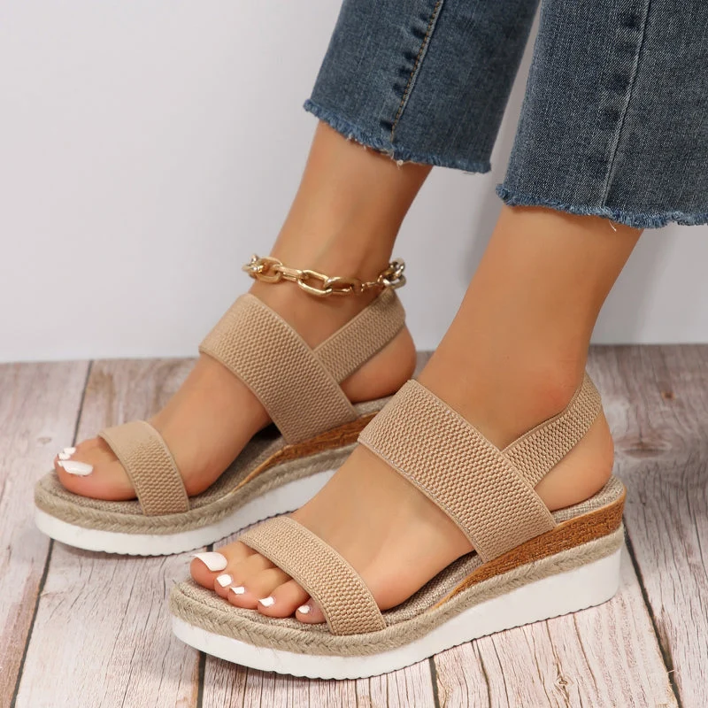 Luna – Lässige Keilabsatzsandalen für Damen