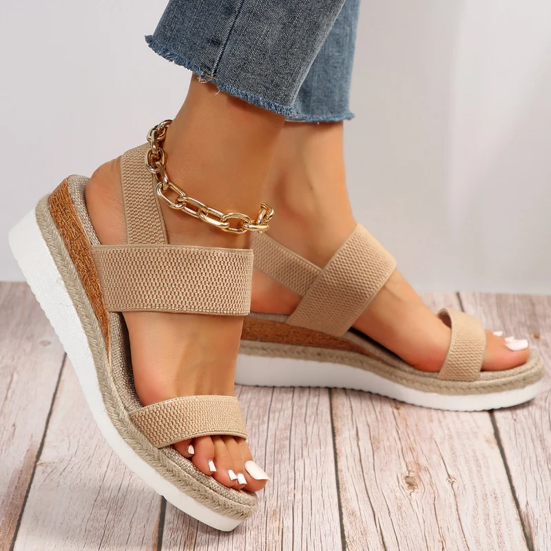 Luna – Lässige Keilabsatzsandalen für Damen