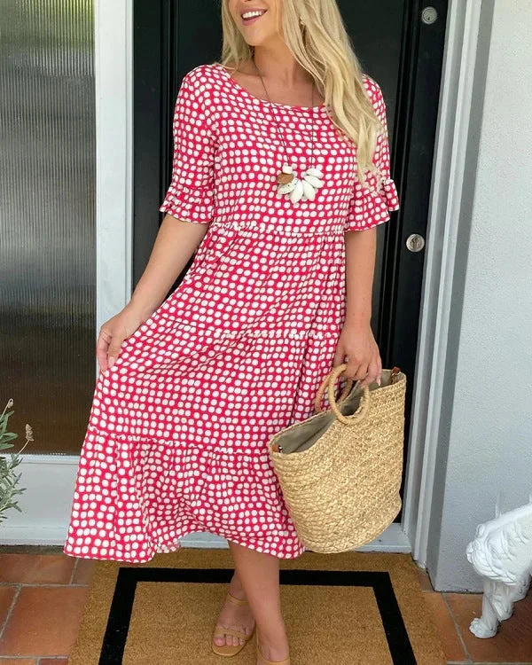Carina – Sommerkleid für Damen mit Blumenmuster