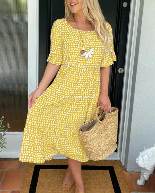 Carina – Sommerkleid für Damen mit Blumenmuster