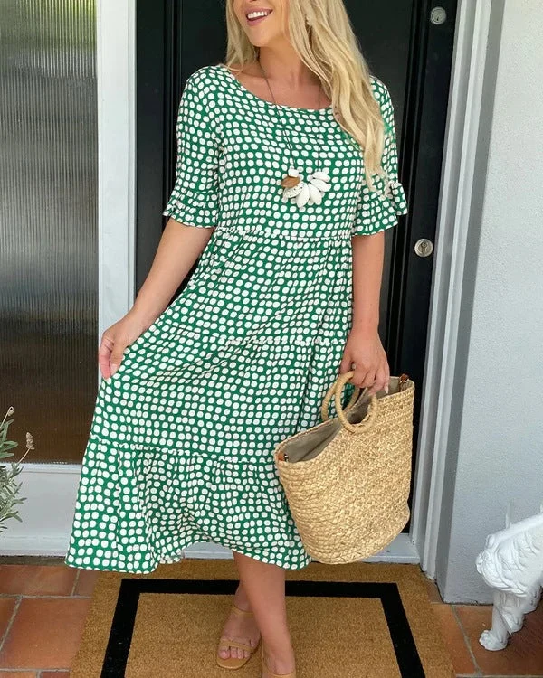 Carina – Sommerkleid für Damen mit Blumenmuster