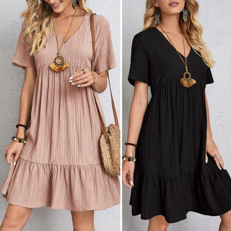 Lily – Sommerkleid für Damen, das den Bauch bedeckt