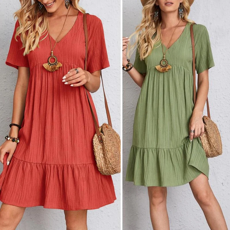 Lily – Sommerkleid für Damen, das den Bauch bedeckt