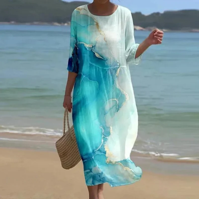 Maja – Sommerkleid für Damen, das den Bauch bedeckt
