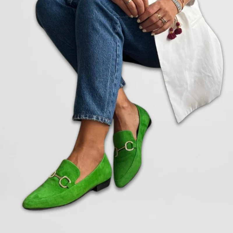 Thea – Bunte Boho-Mokassins für Damen