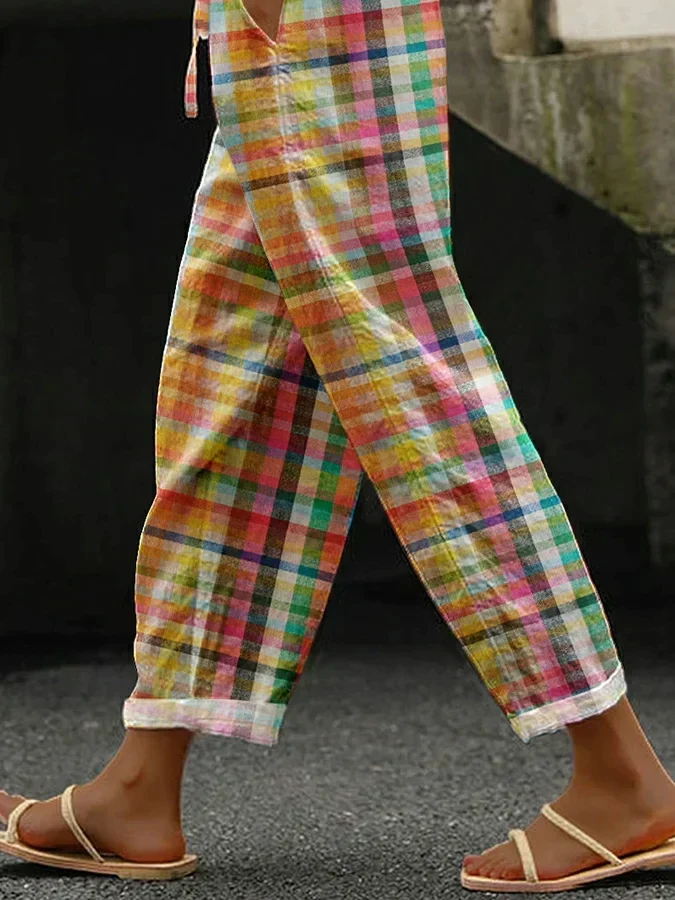 Frieda – Bequeme Karohose für Damen