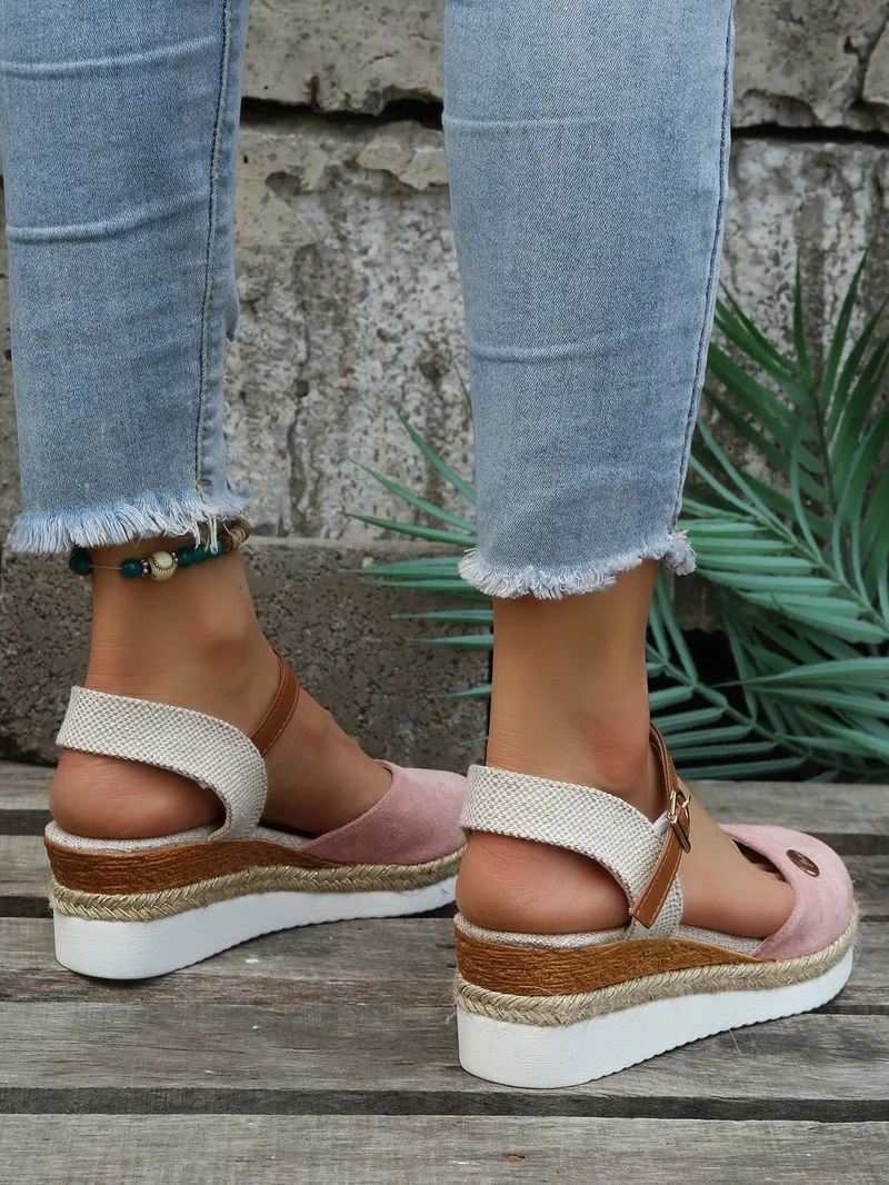 Verena – Espadrille-Sandalen mit Keilabsatz für Damen