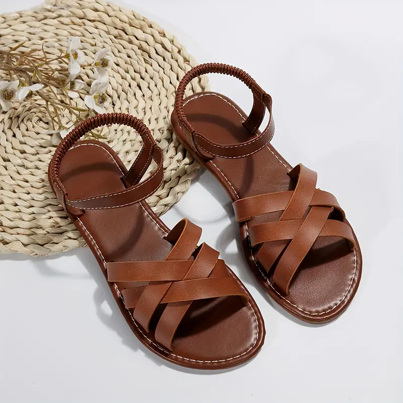 Sophia – Sommer-Sandalen für Damen mit gekreuzten Riemen