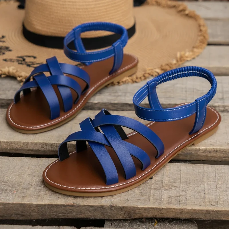 Sophia – Sommer-Sandalen für Damen mit gekreuzten Riemen