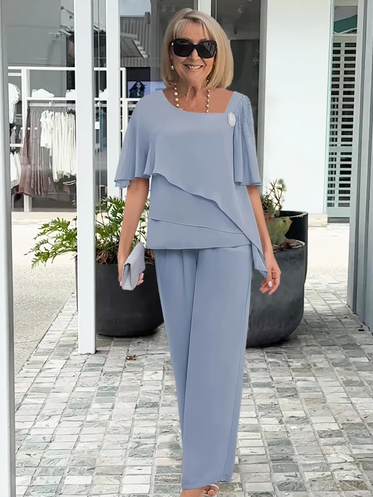 Lina – Elegantes Abendoutfit für Damen in Lagenoptik
