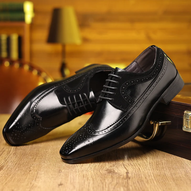 Manuel – Klassische Brogue-Herren-Anzugschuhe