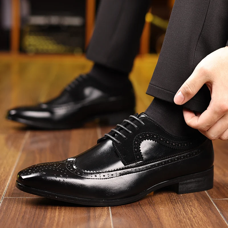 Manuel – Klassische Brogue-Herren-Anzugschuhe