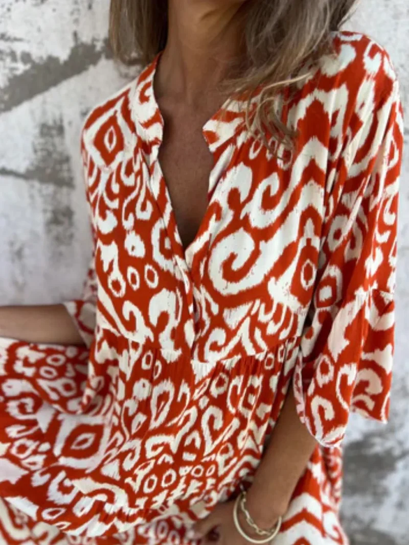 Lea – Sommerkleid für Damen mit Blumenmuster