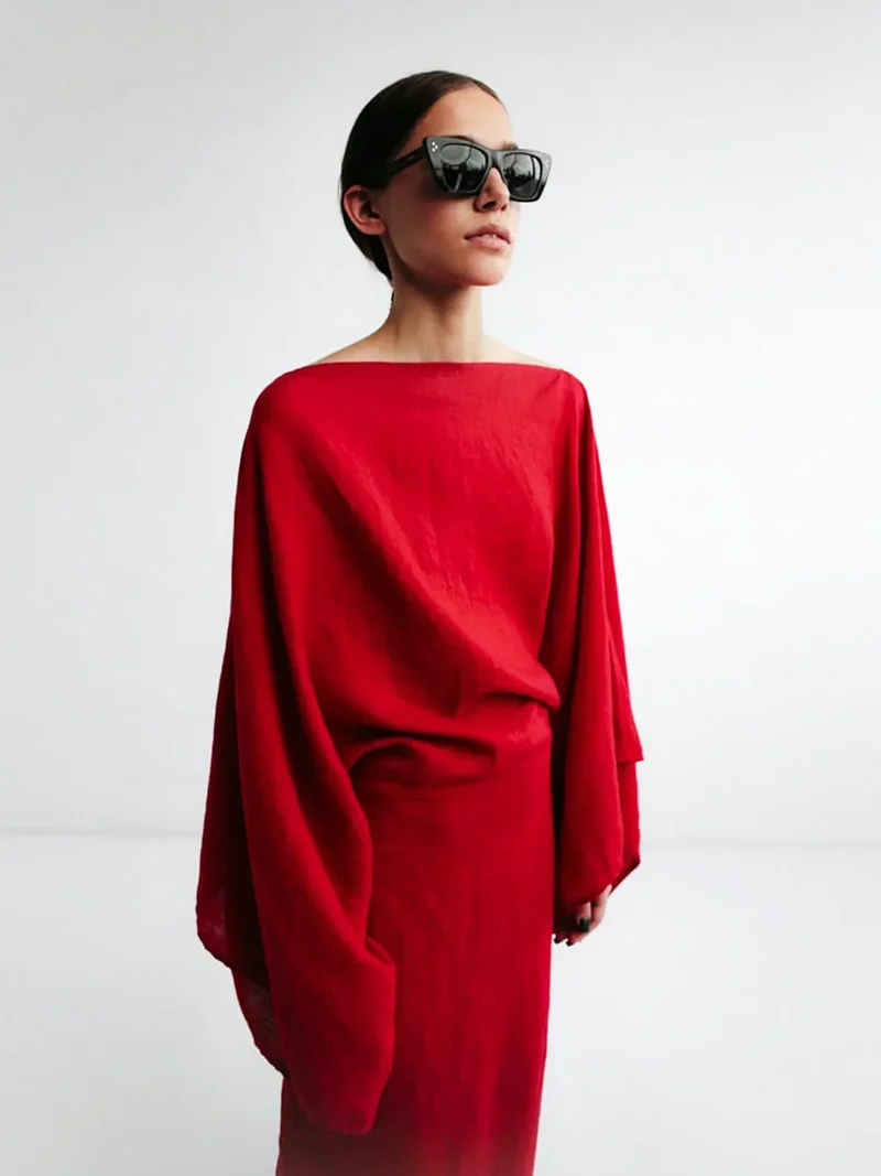 Amelie – Elegantes Kaftan-Kleid für Damen