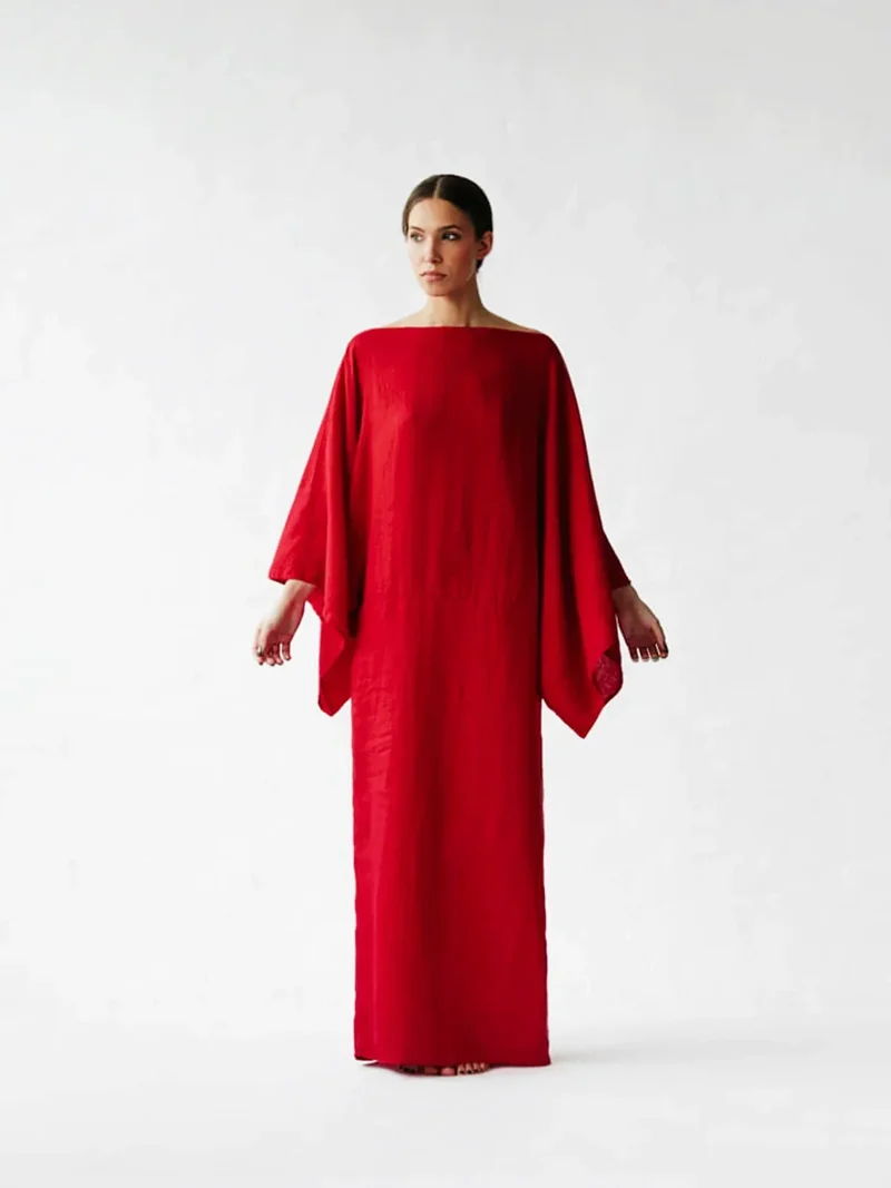 Amelie – Elegantes Kaftan-Kleid für Damen