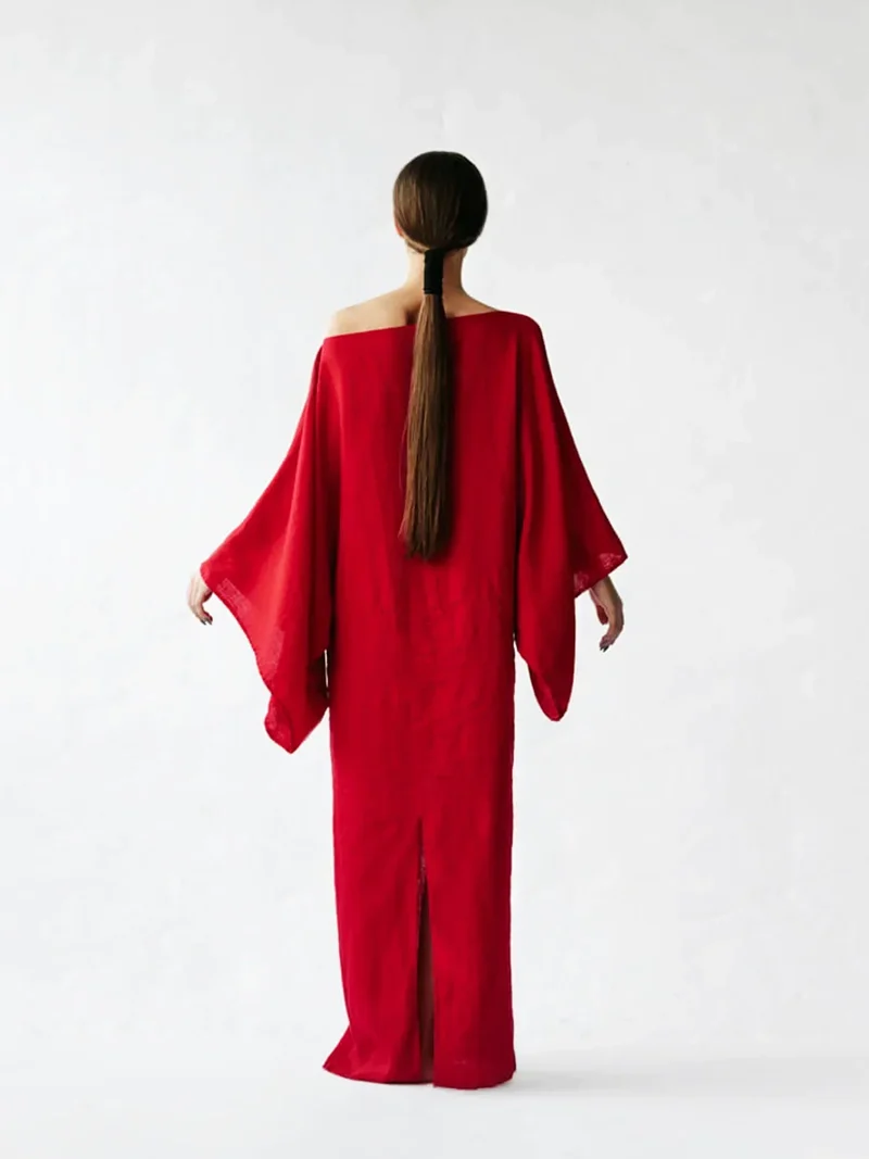 Amelie – Elegantes Kaftan-Kleid für Damen