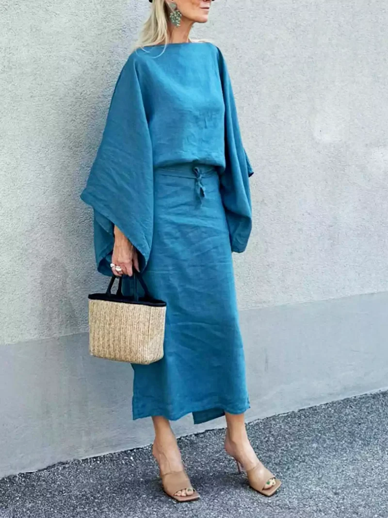 Amelie – Elegantes Kaftan-Kleid für Damen