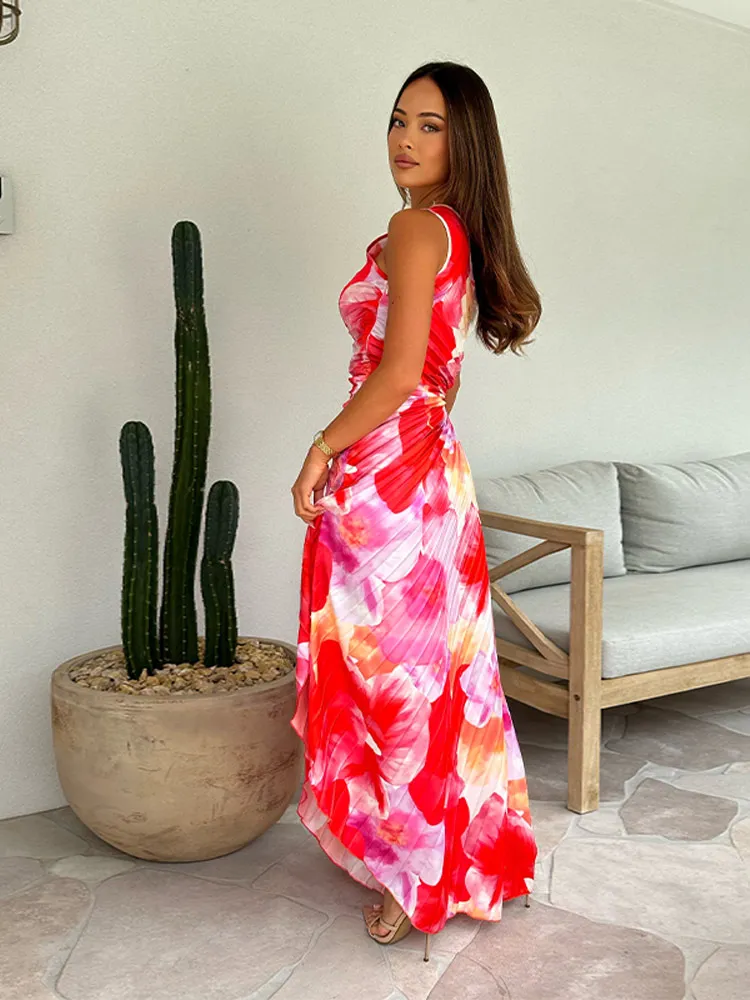 Emily – Maxikleid für Damen mit Blumenmuster