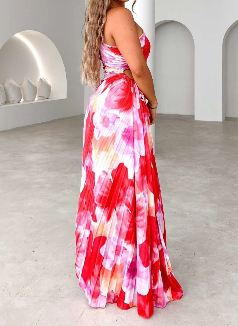 Emily – Maxikleid für Damen mit Blumenmuster