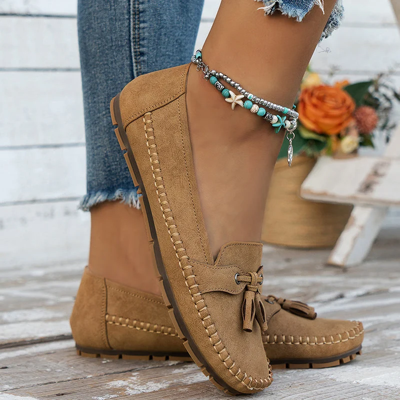 Carina – Weiche Wildleder-Slipper für Damen