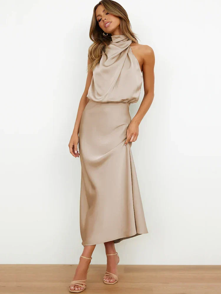 Susanne – Elegantes Damenkleid mit drapiertem Ausschnitt