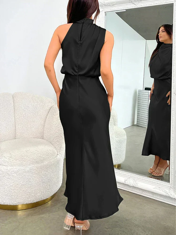 Susanne – Elegantes Damenkleid mit drapiertem Ausschnitt