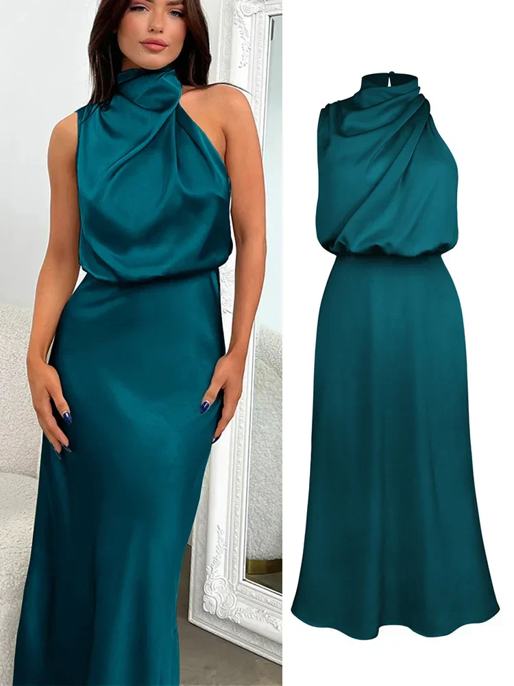 Susanne – Elegantes Damenkleid mit drapiertem Ausschnitt