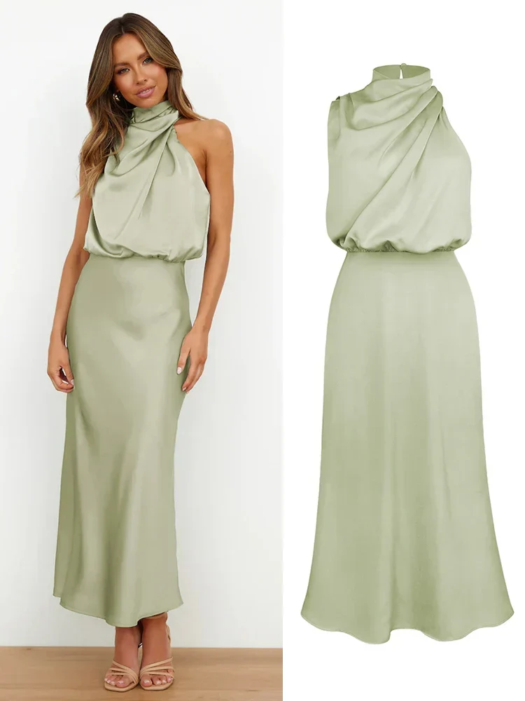 Susanne – Elegantes Damenkleid mit drapiertem Ausschnitt
