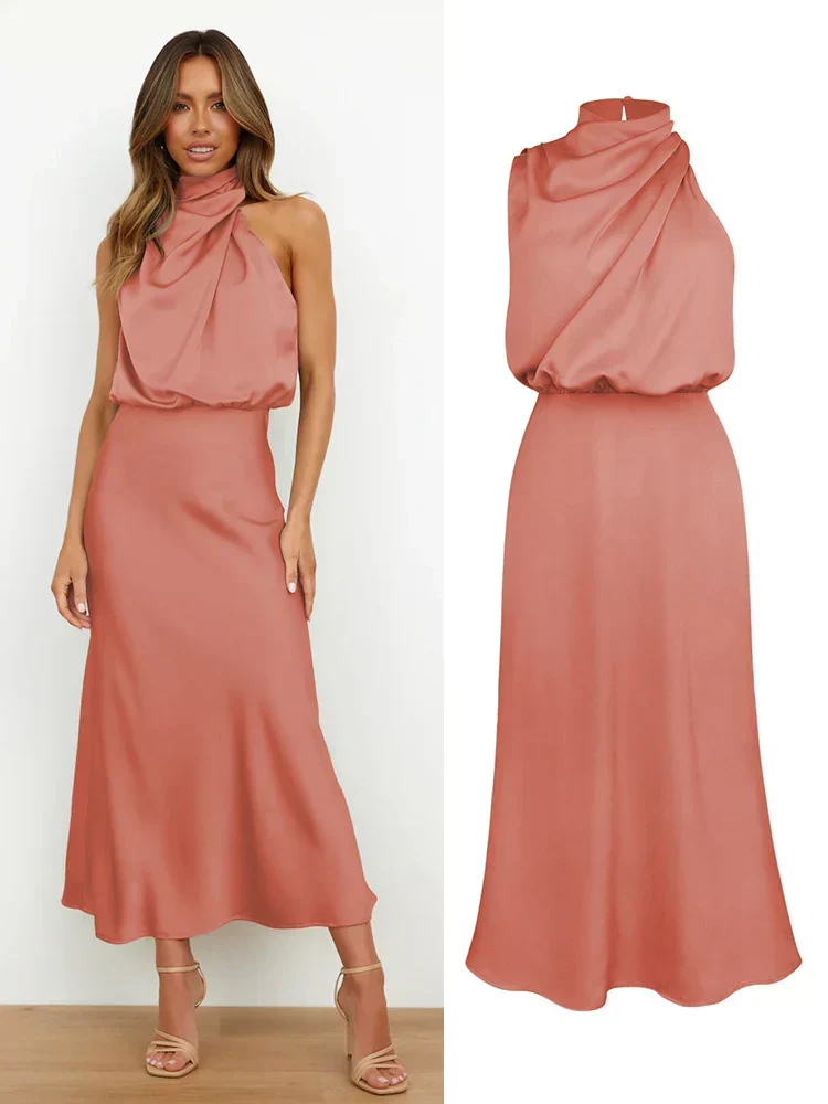 Susanne – Elegantes Damenkleid mit drapiertem Ausschnitt