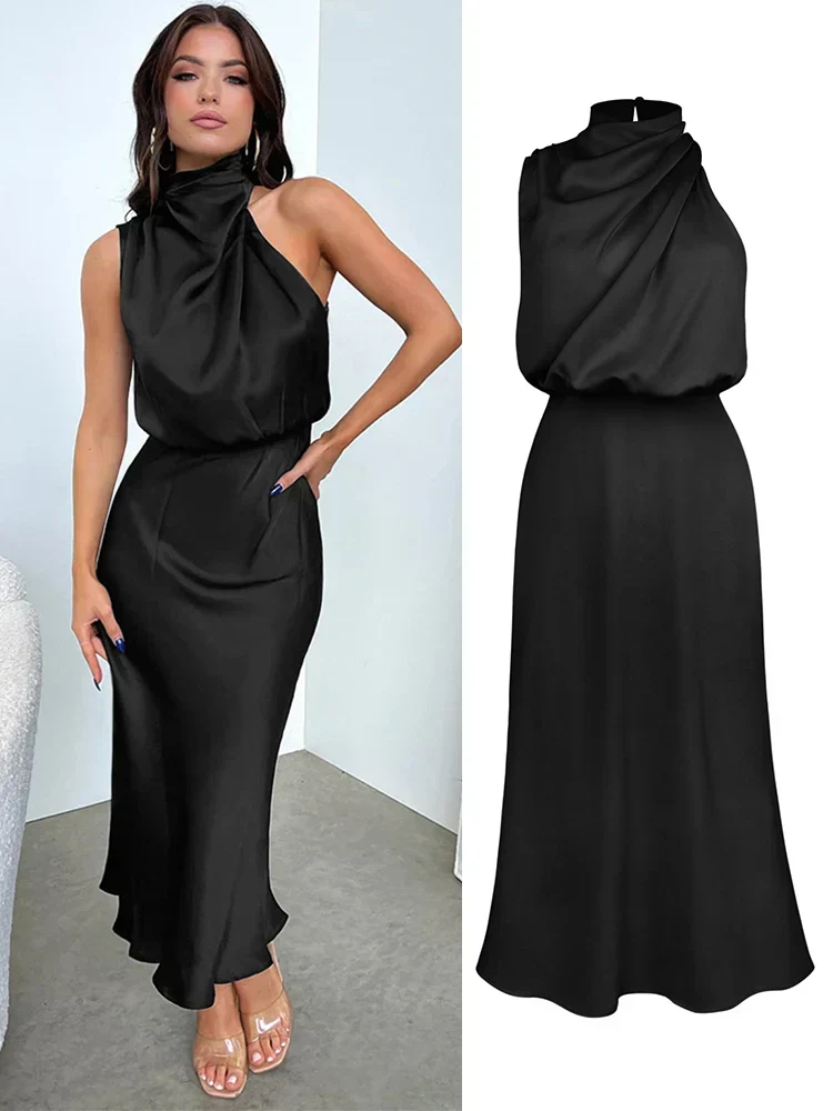 Susanne – Elegantes Damenkleid mit drapiertem Ausschnitt