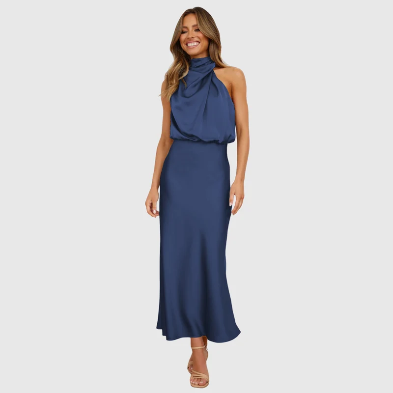 Theresa – Elegantes langes Damenkleid