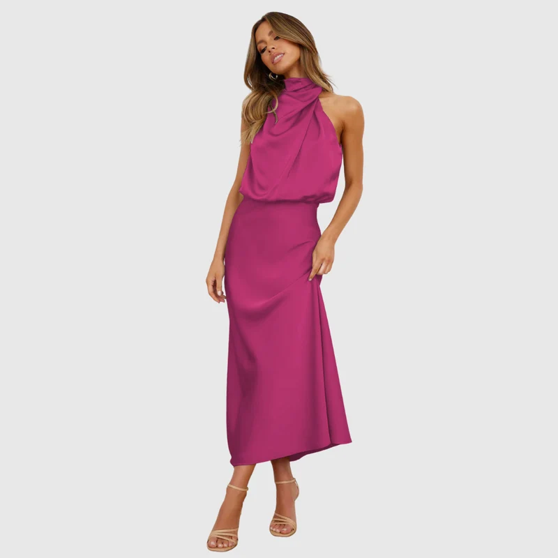 Theresa – Elegantes langes Damenkleid
