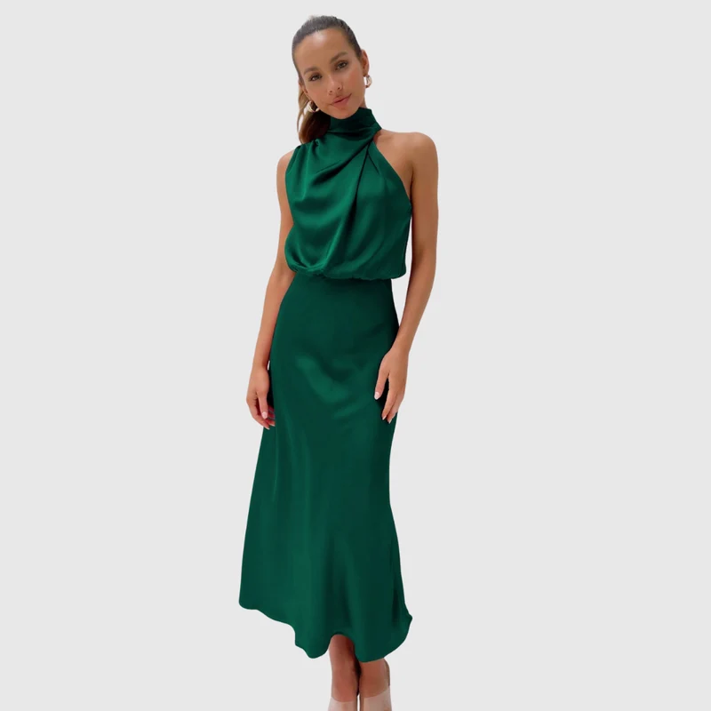 Theresa – Elegantes langes Damenkleid