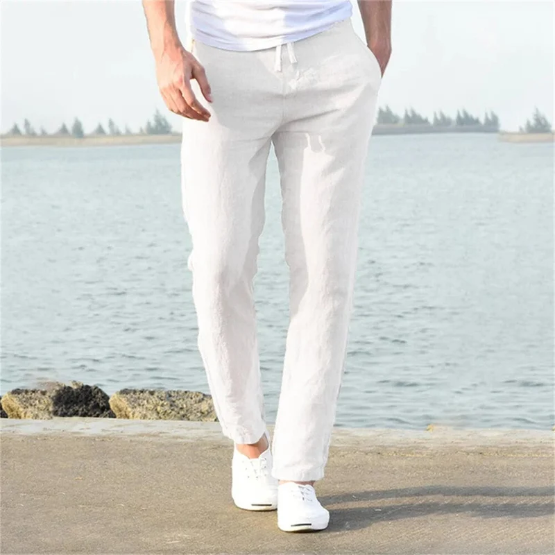 Philipp – Leichte Sommerhose aus Leinen für Herren