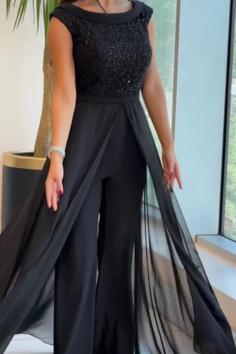 Lea – Stilvoller, ärmelloser Jumpsuit für Damen