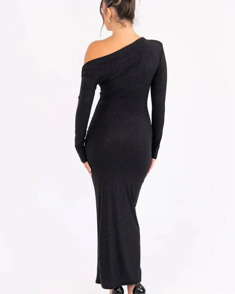 Anna – Abendkleid für Damen mit schulterfreiem Ausschnitt