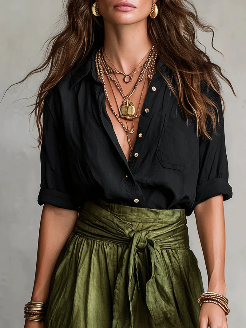 Amelie – Zweiteiliges Freizeit-Set für Damen mit Rock