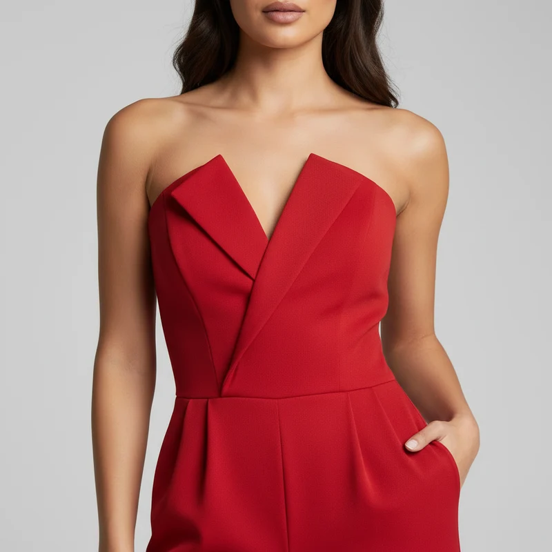 Christa – Trägerloser Jumpsuit für Damen