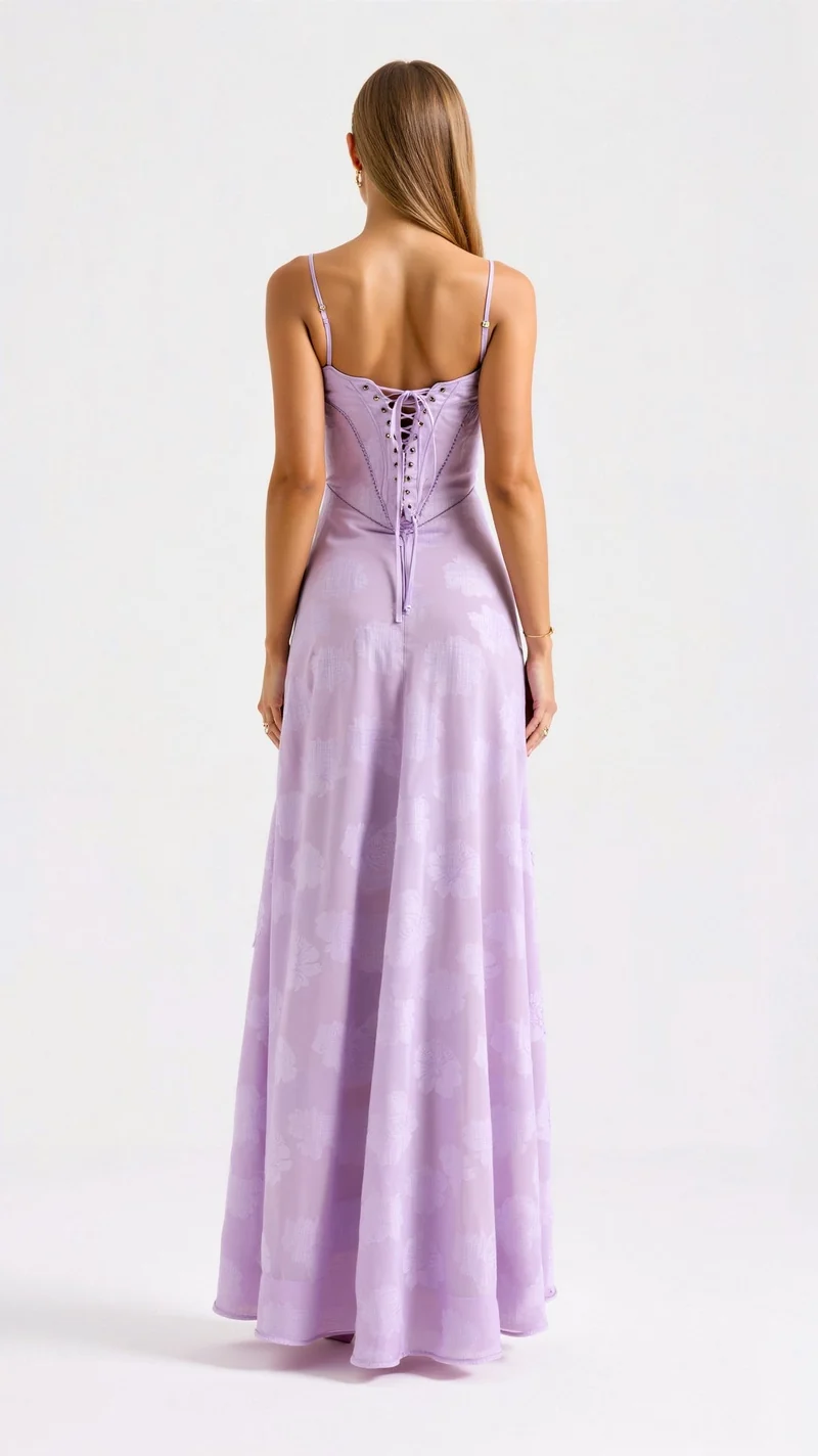Antonia – Brautjungfernkleid für Damen mit Blumenmuster