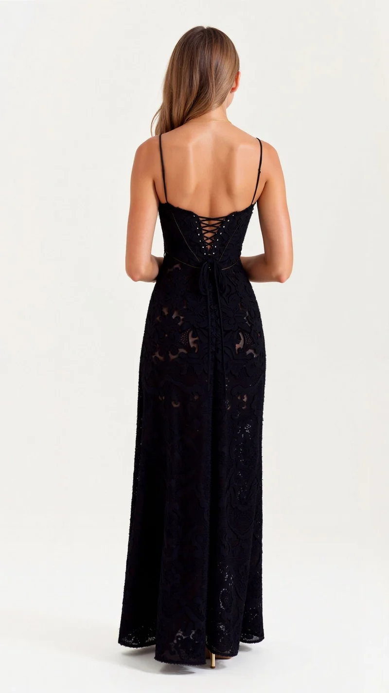 Antonia – Brautjungfernkleid für Damen mit Blumenmuster