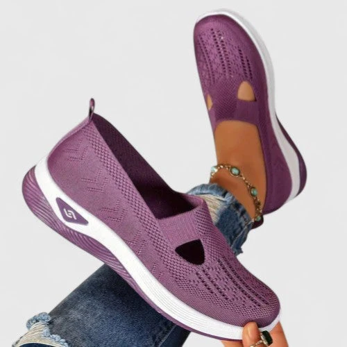 Emilia – Damen-Walkingsneaker aus Mesh zum Hineinschlüpfen
