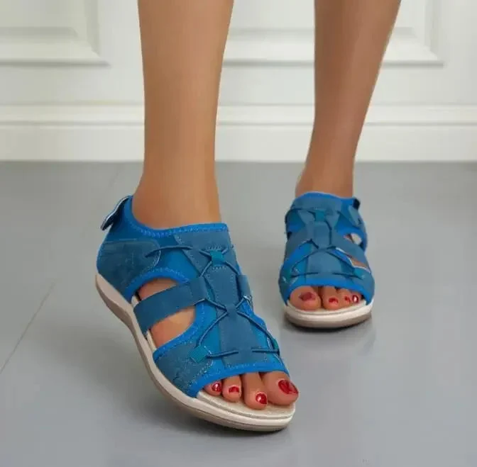 Mila – Lässige Sandalen für Damen mit Klettverschluss